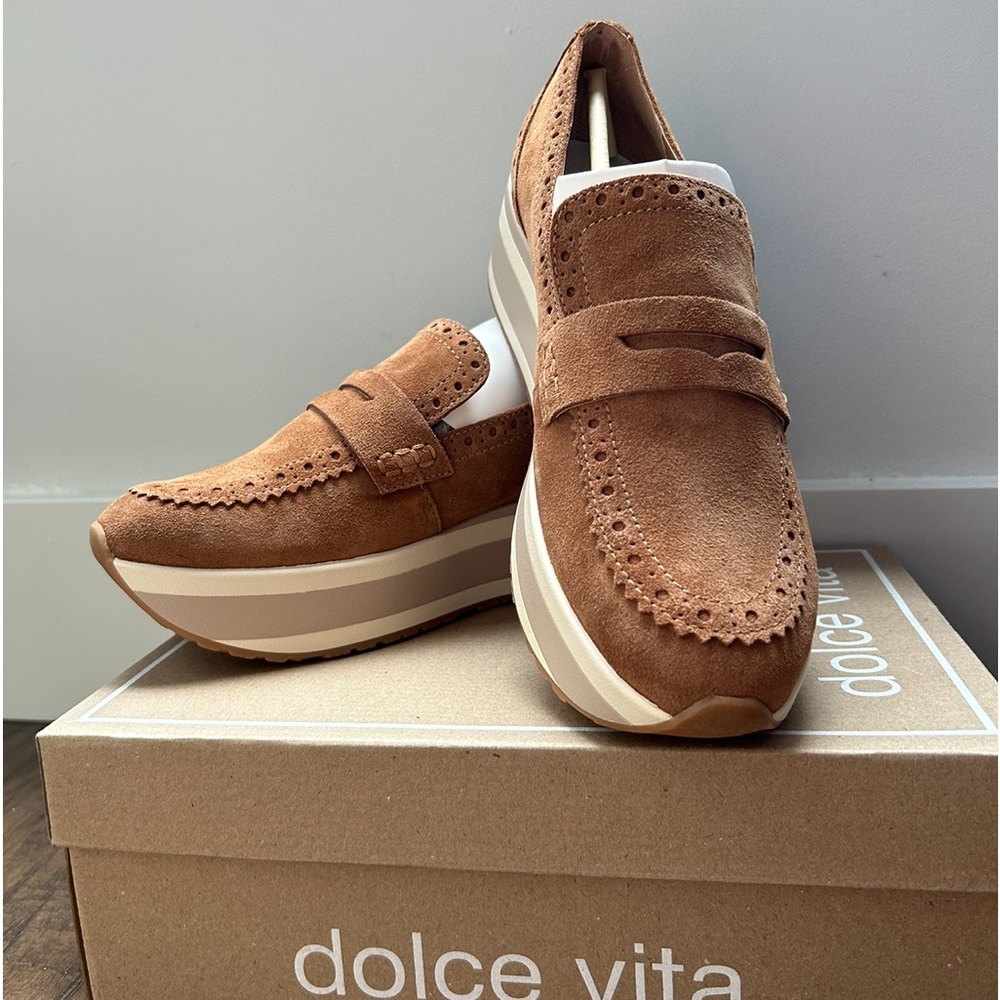 Dolce Vita Janine Platform Sneaker Size 10
